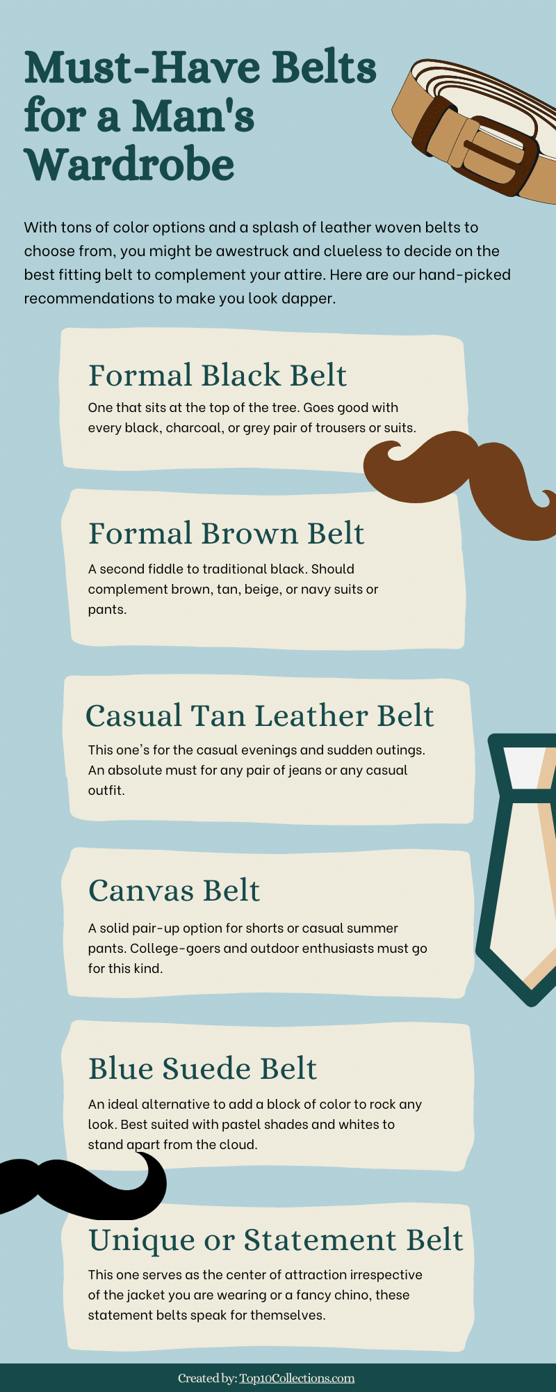 belt brands infographic