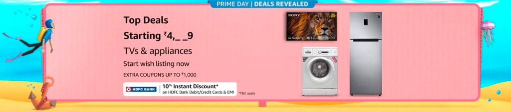 amazon prime day tv offers