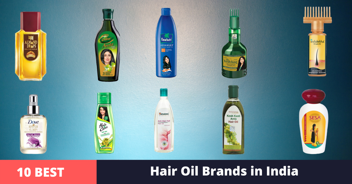 10 Best Hair Oil Brands in India [year]