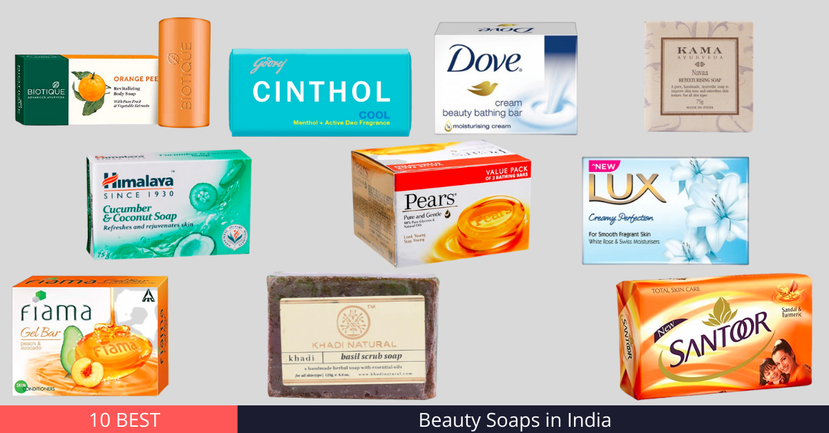 10 Best Beauty Soaps in India [year]: Get your Skin Glam & Glowing