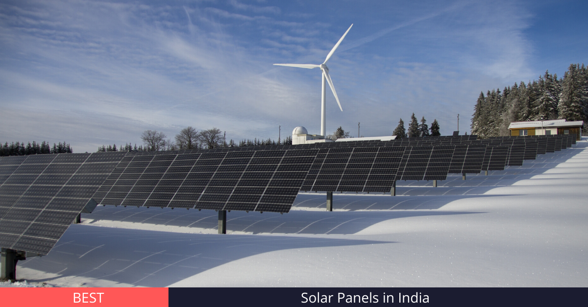 10 Best Solar Panels in India [year]: For Home Use @ your Roofs