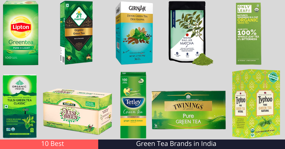 Top 10 Green Tea Brands in India [year]
