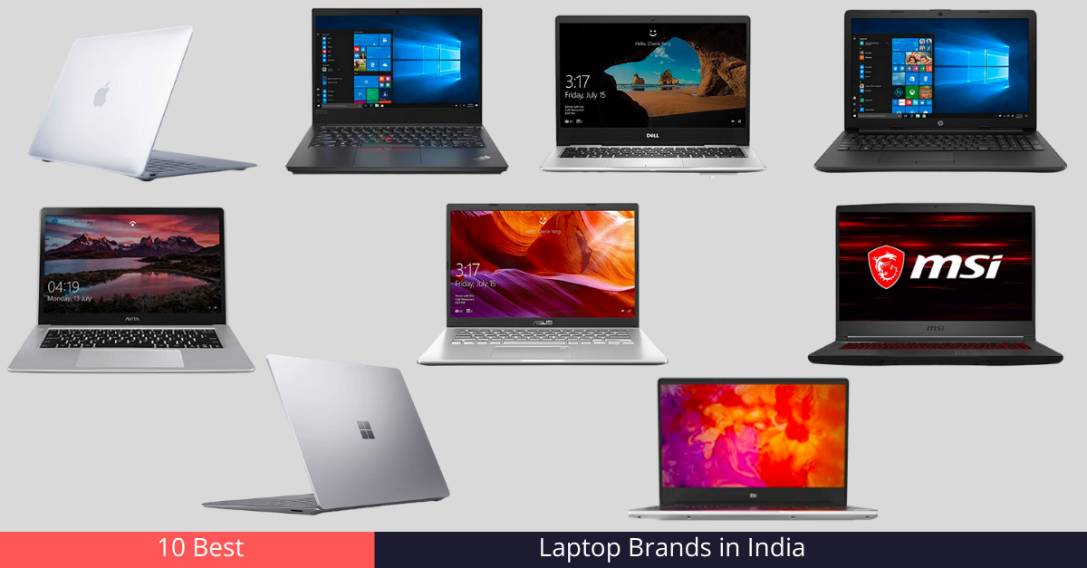 Top 10 Best Laptop Brands in India [year] for Students and Professionals