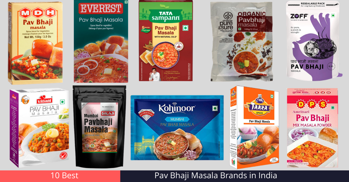 Top 10 Pav Bhaji Masala Brands in India [year]