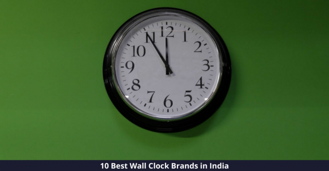 Best Wall Clock Brands in India