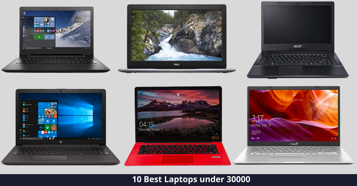 10 Best Laptops under 30000 INR in India [year]