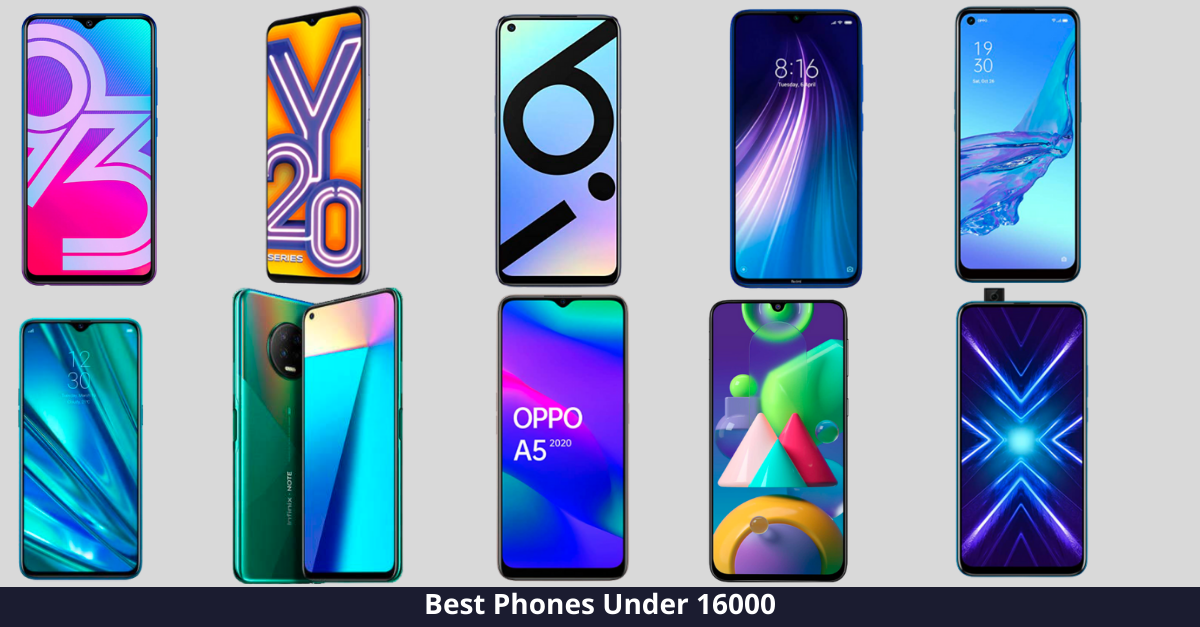 Top 10 Phones under 16000 INR in India [year]