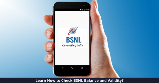 Check BSNL Balance