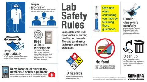 Preventing Lab Hazards: Troubleshooting Guide and Safety Tips Poster