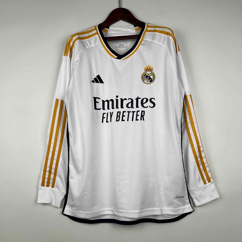 Real Madrid Home Full Sleeve Stadium Kit 2023-24: A Symbol of Tradition and Excellence