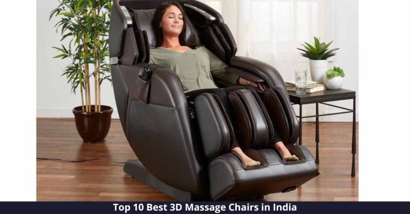 best 3d massage chairs in india