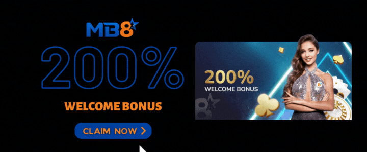 MB8 Welcome Bonus 200% - Promotion Banner